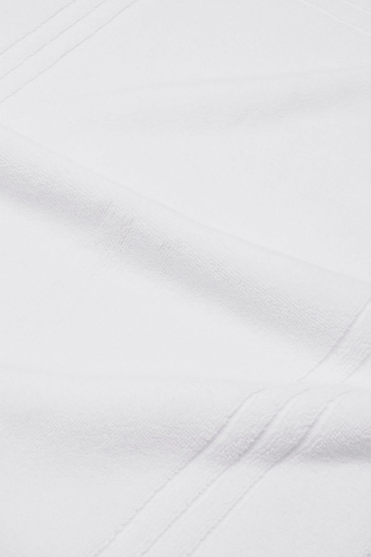 Organic Cotton Bath Mat - Classic White