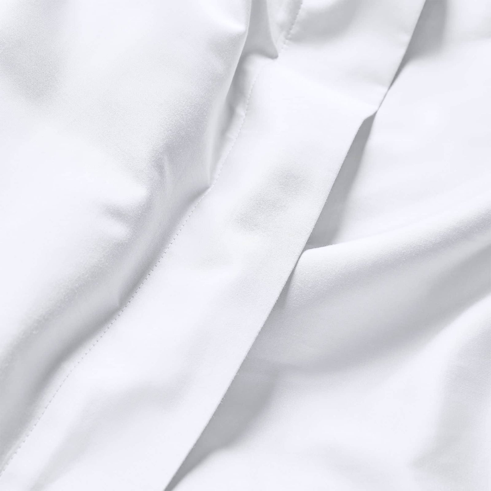 Luxury Organic Cotton White Edged Duvet Cover