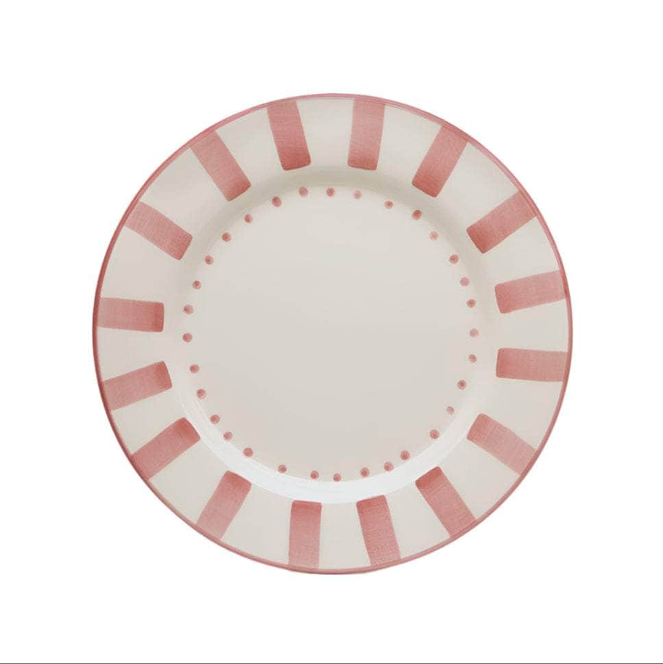 Circus Dinner Plate Pink