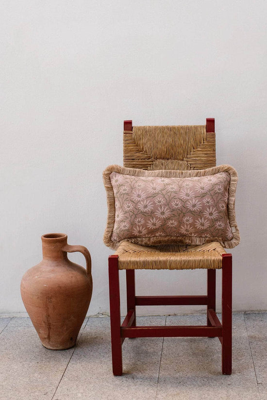 Cushion Mako Rose & Olive