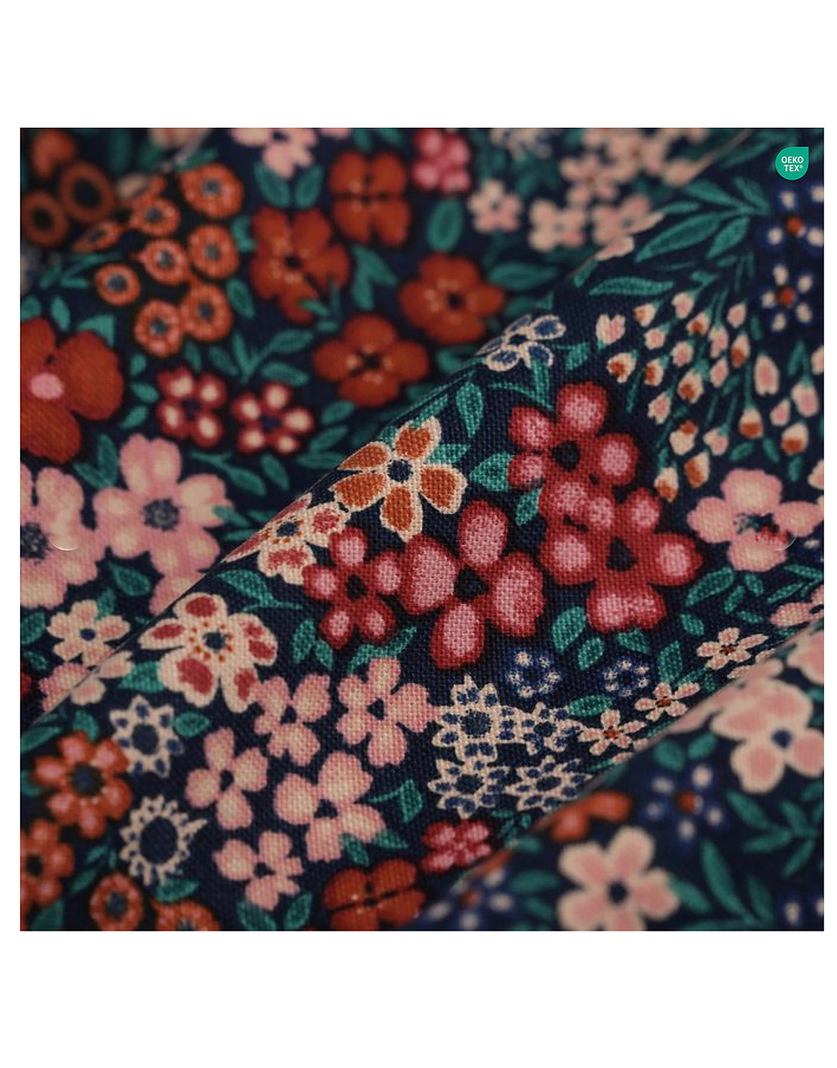 Floral-Shaped Pendant Light Cosette Printed “Mille Fleurs”