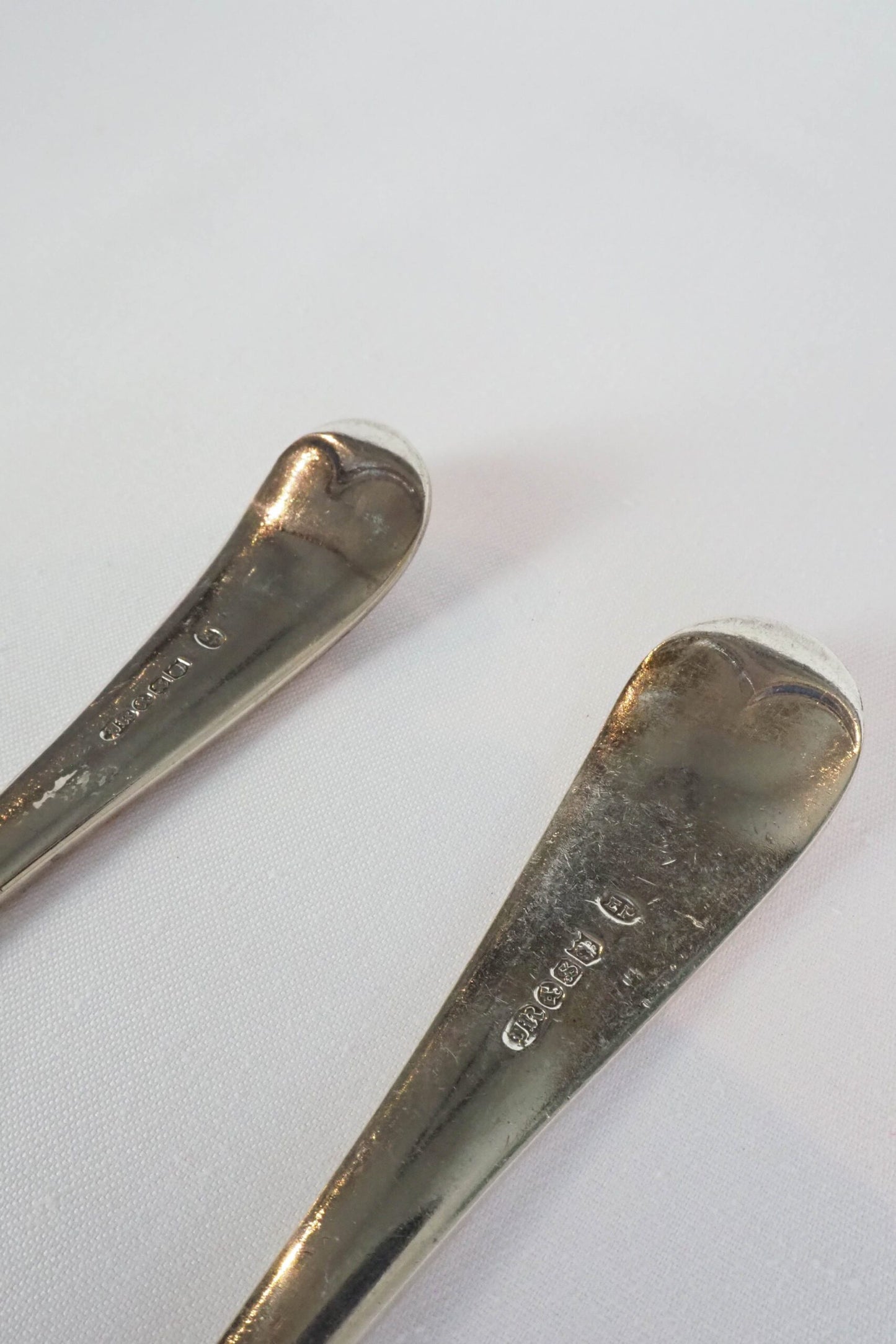 Silver Plate Salad Servers