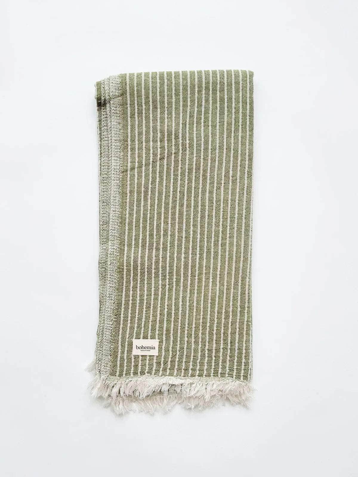 Portobello Hammam Towel - Olive