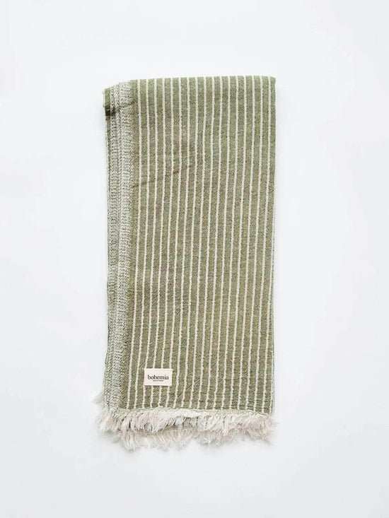 Portobello Hammam Towel - Olive