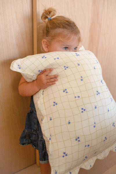 Soft Petal Cushion Covers (Set of 2) – Blueberries