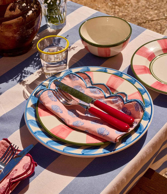 Poppy Seed Napkin Light Pink Maison Flâneur