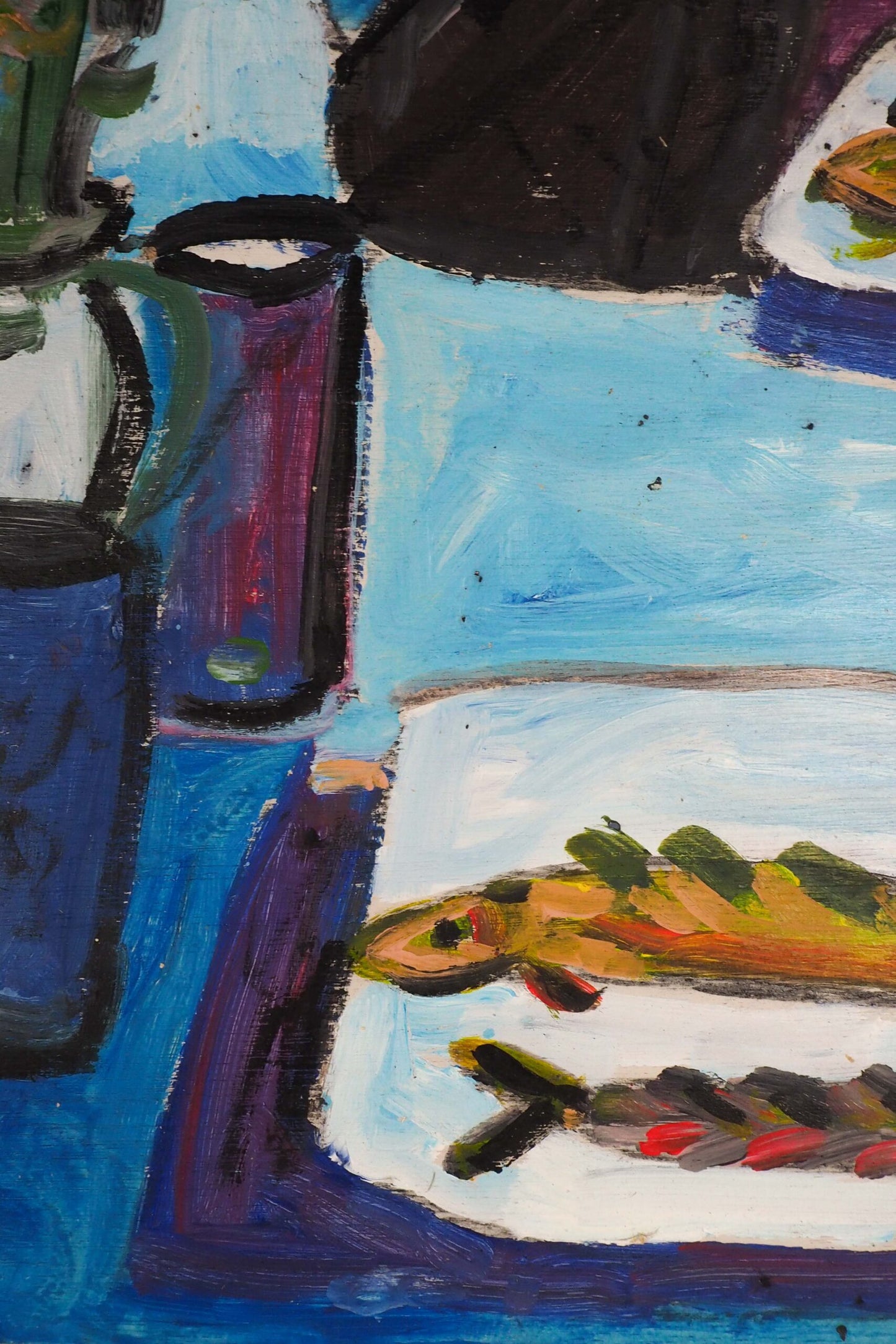 Oil on Board Still Life Painting