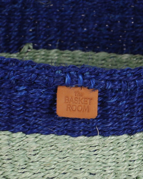 KOMBO: True Blue and Sapling Green Sisal Bread Basket