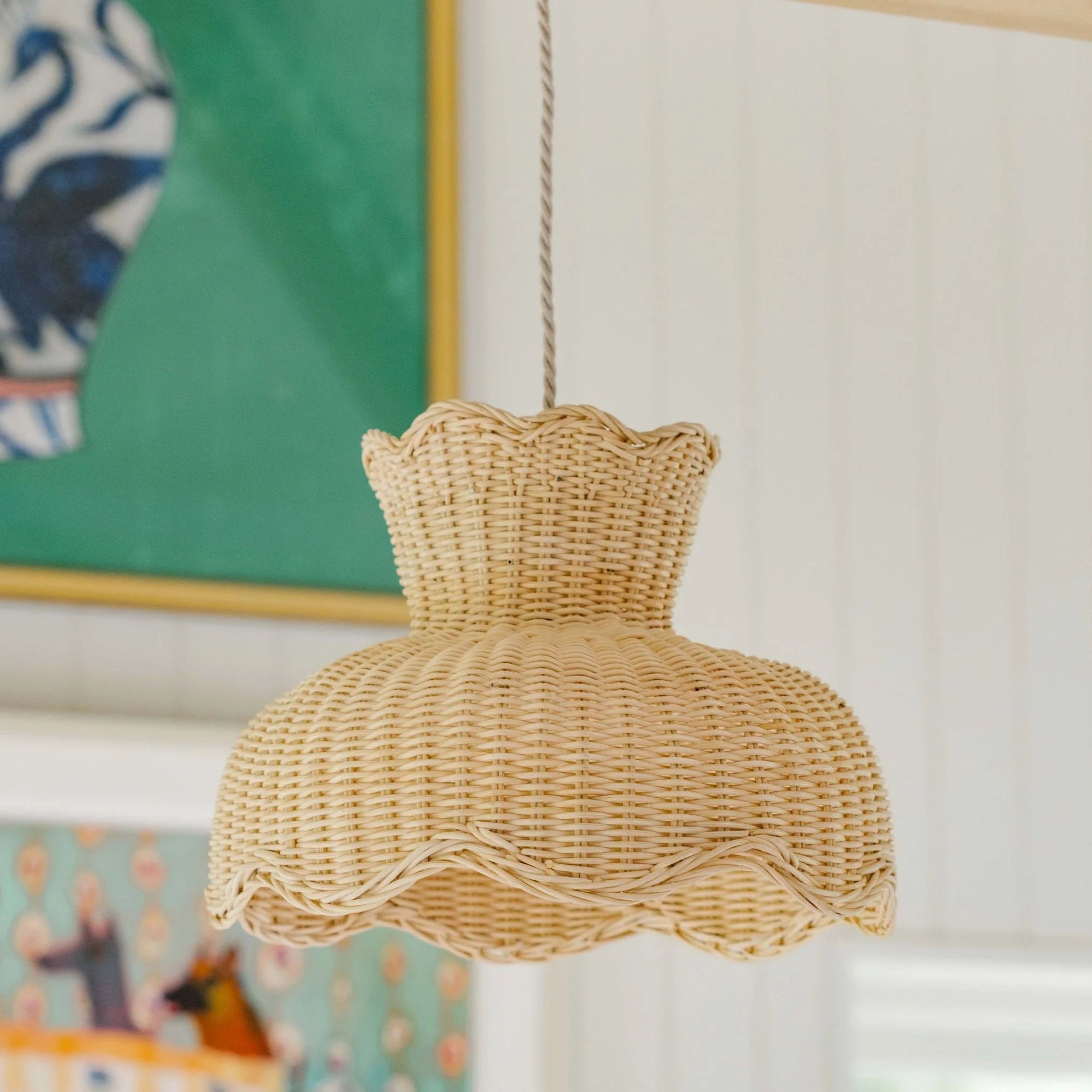 Anar Rattan Pendant Shade (Medium Natural)