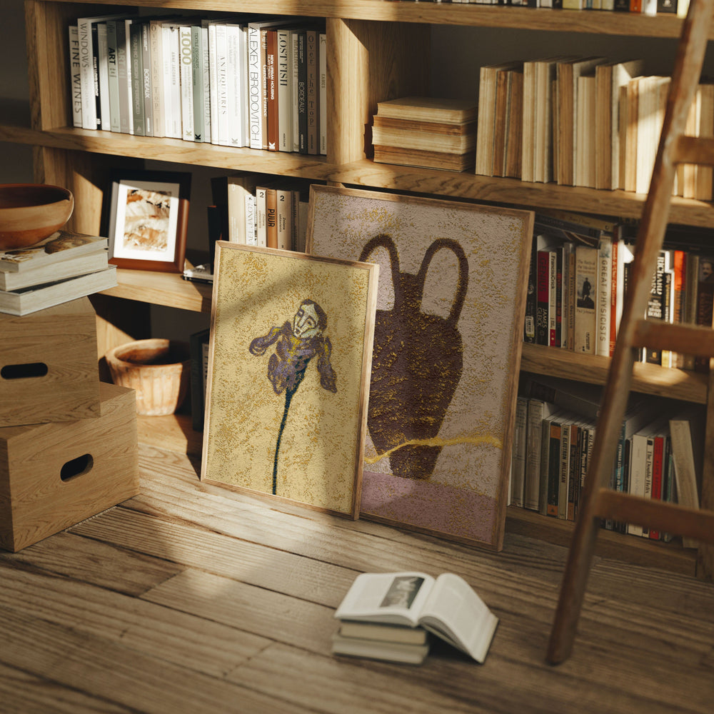 Iris Germanica - Botanical Art Print