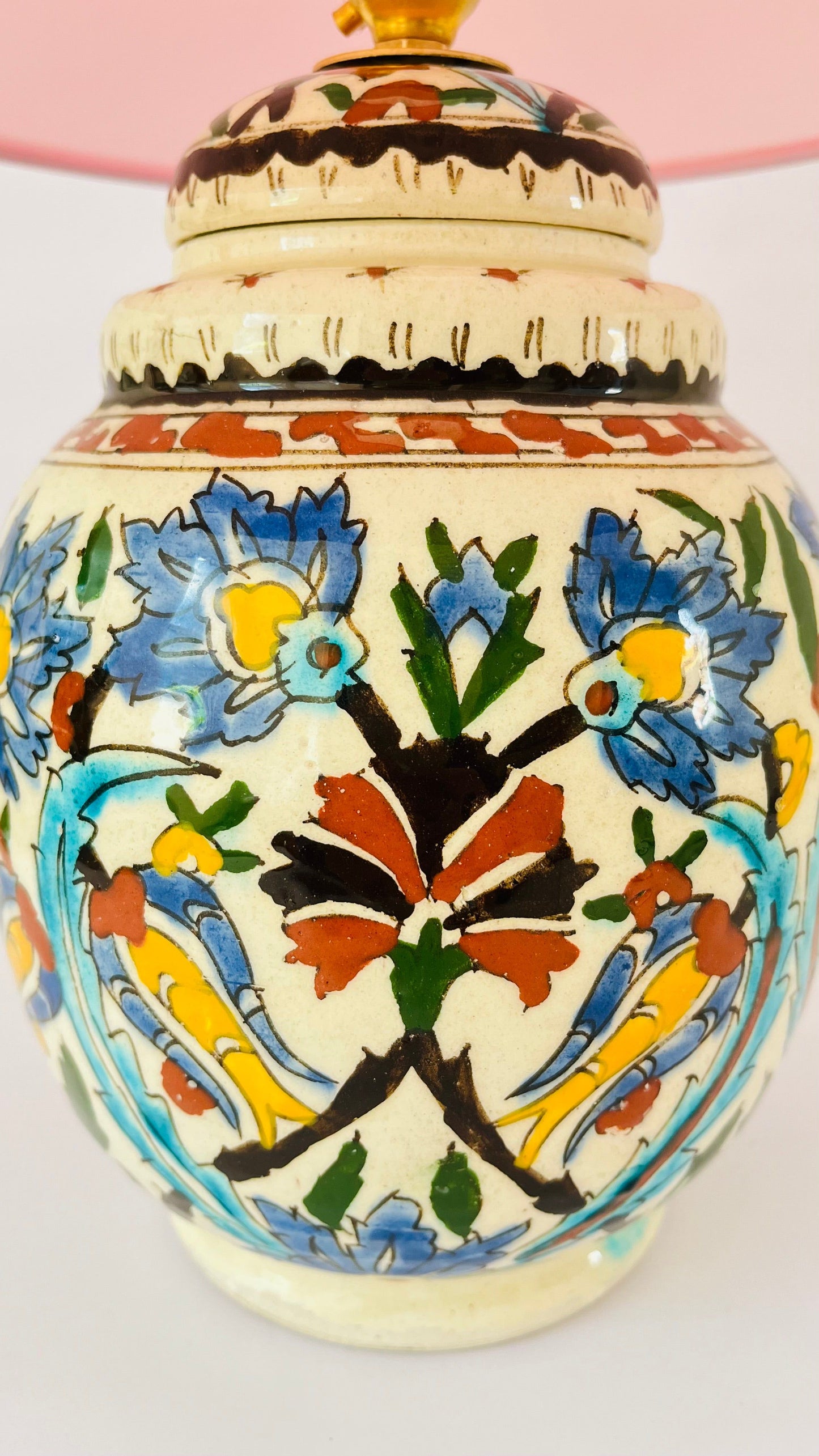 Antique Turkish Jar Lamp