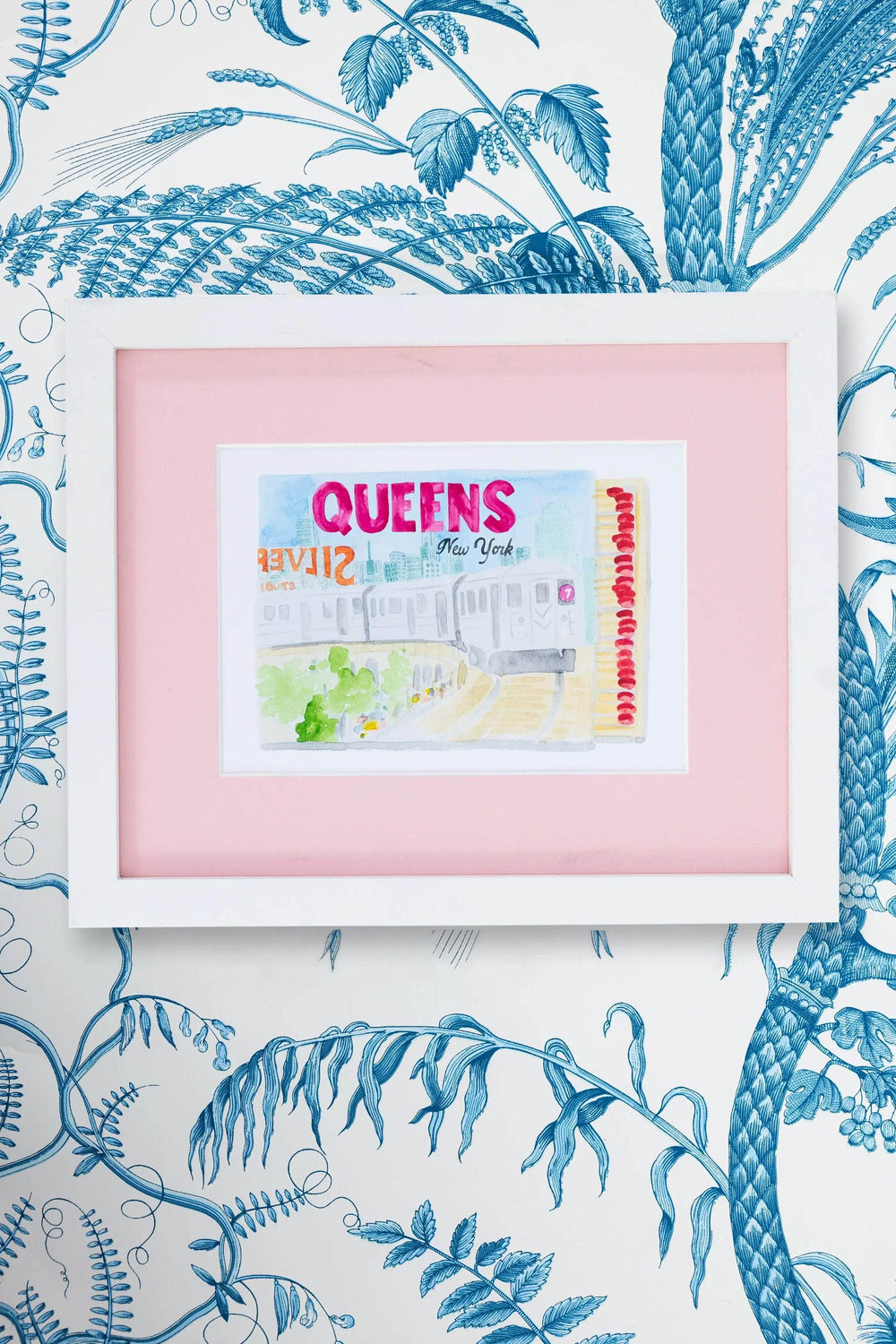 Queens New York Matchbook Print