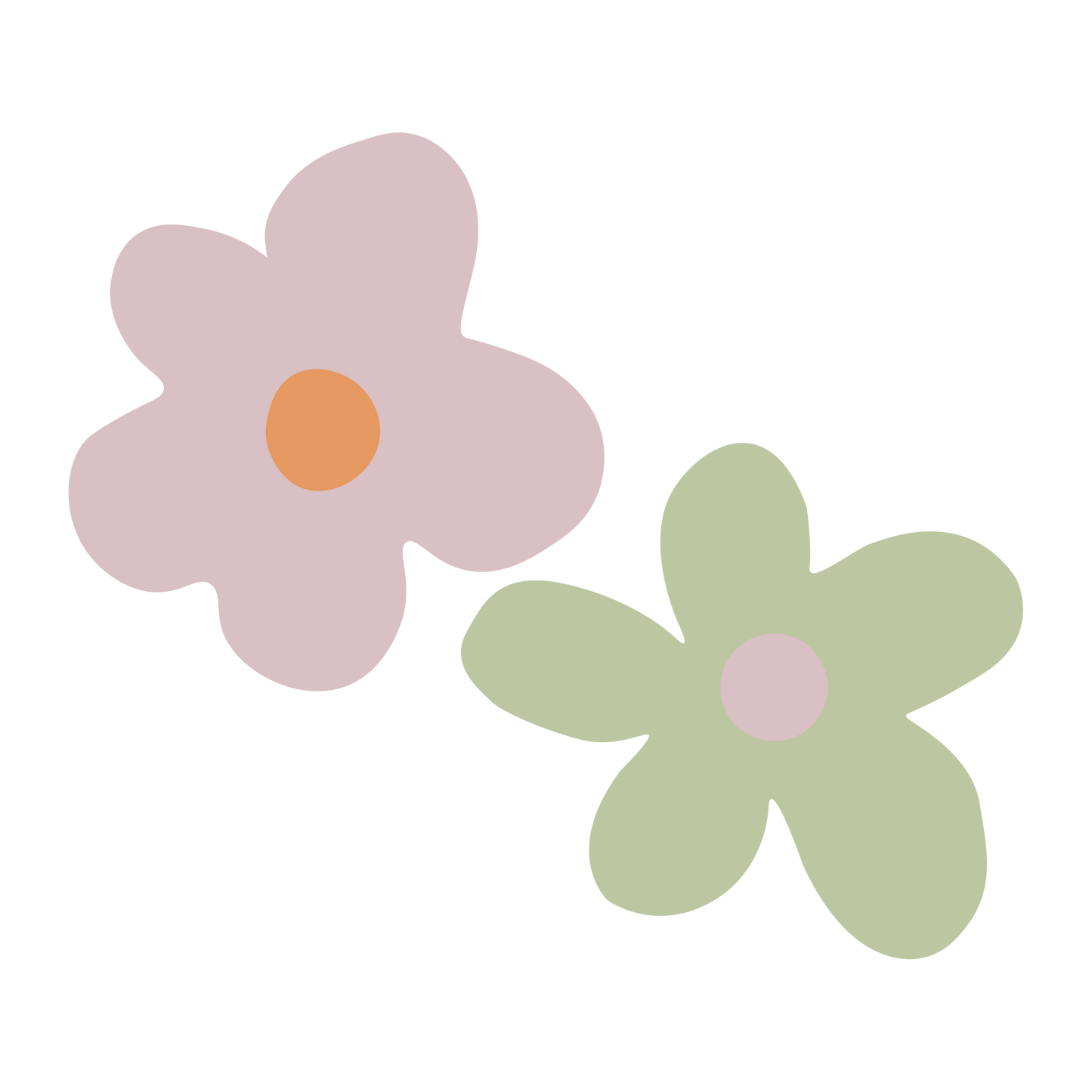 Soft Bibs – Petal Springtime