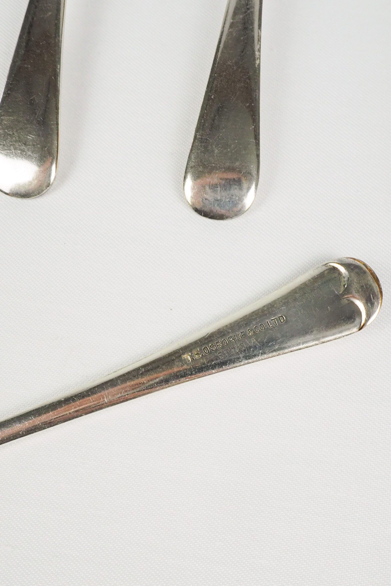 6 Vintage Silver Plate Spoons