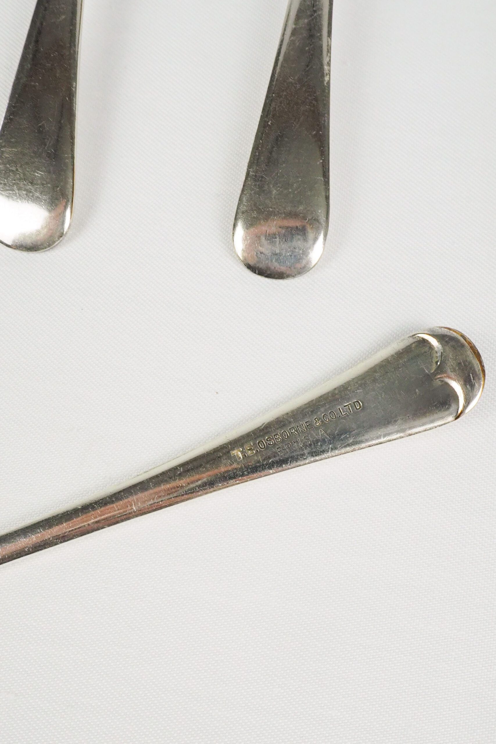 6 Vintage Silver Plate Spoons