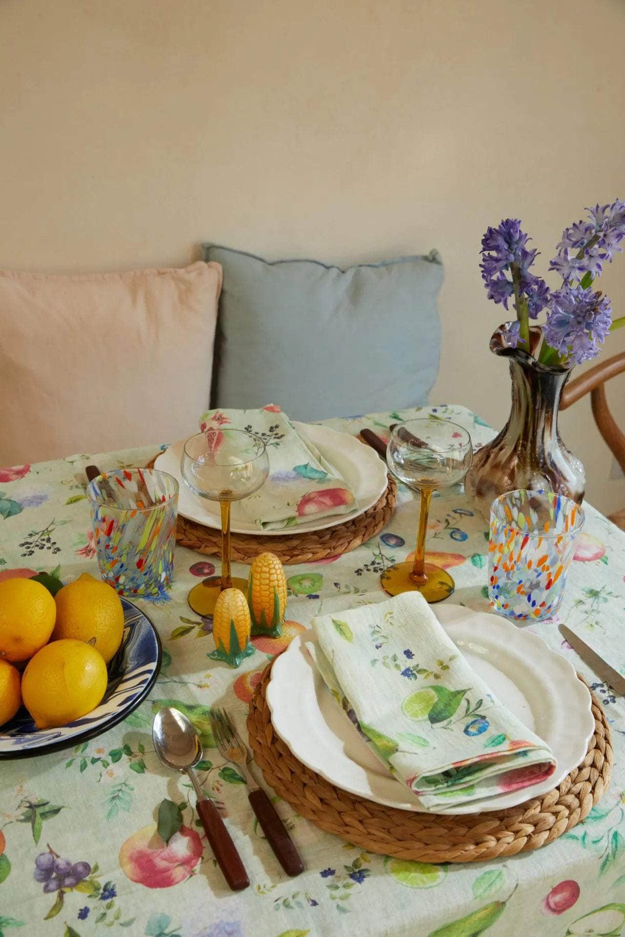 Persephone Linen Tablecloth