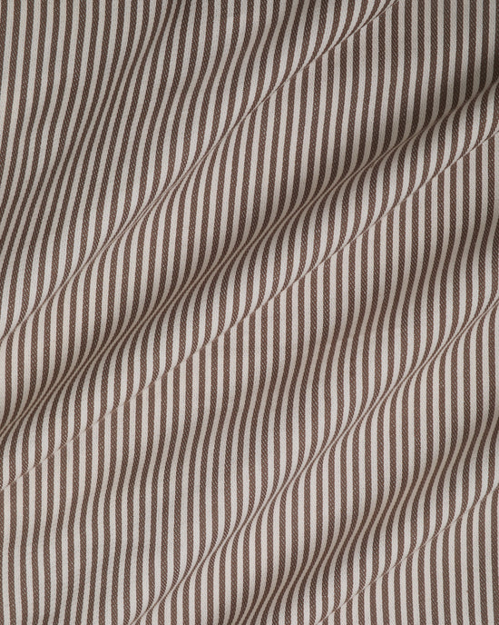 The Fine Stripe in Cocoa
