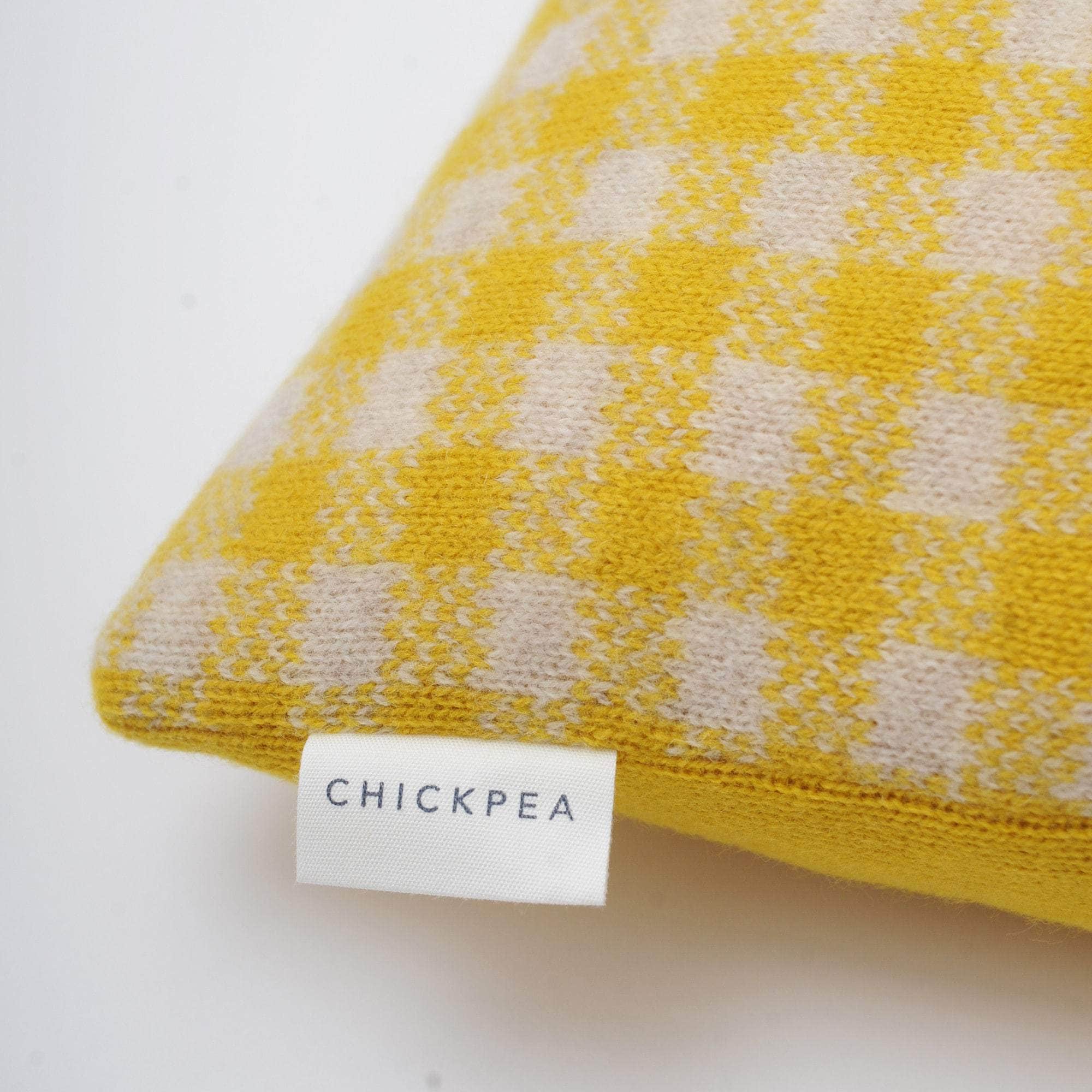 Piccalilli Gingham Cushion