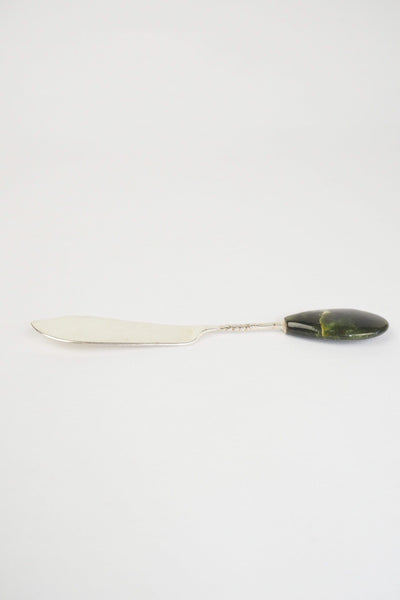 Vintage Agate Butter Knife