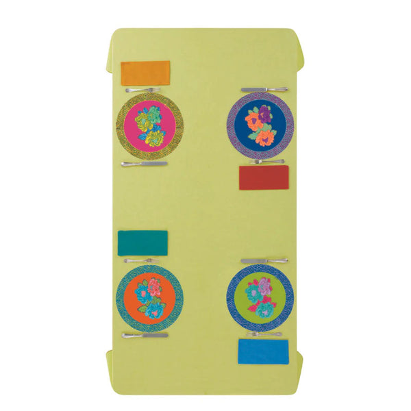 Masonite Placemat | Kauai Peony Orange