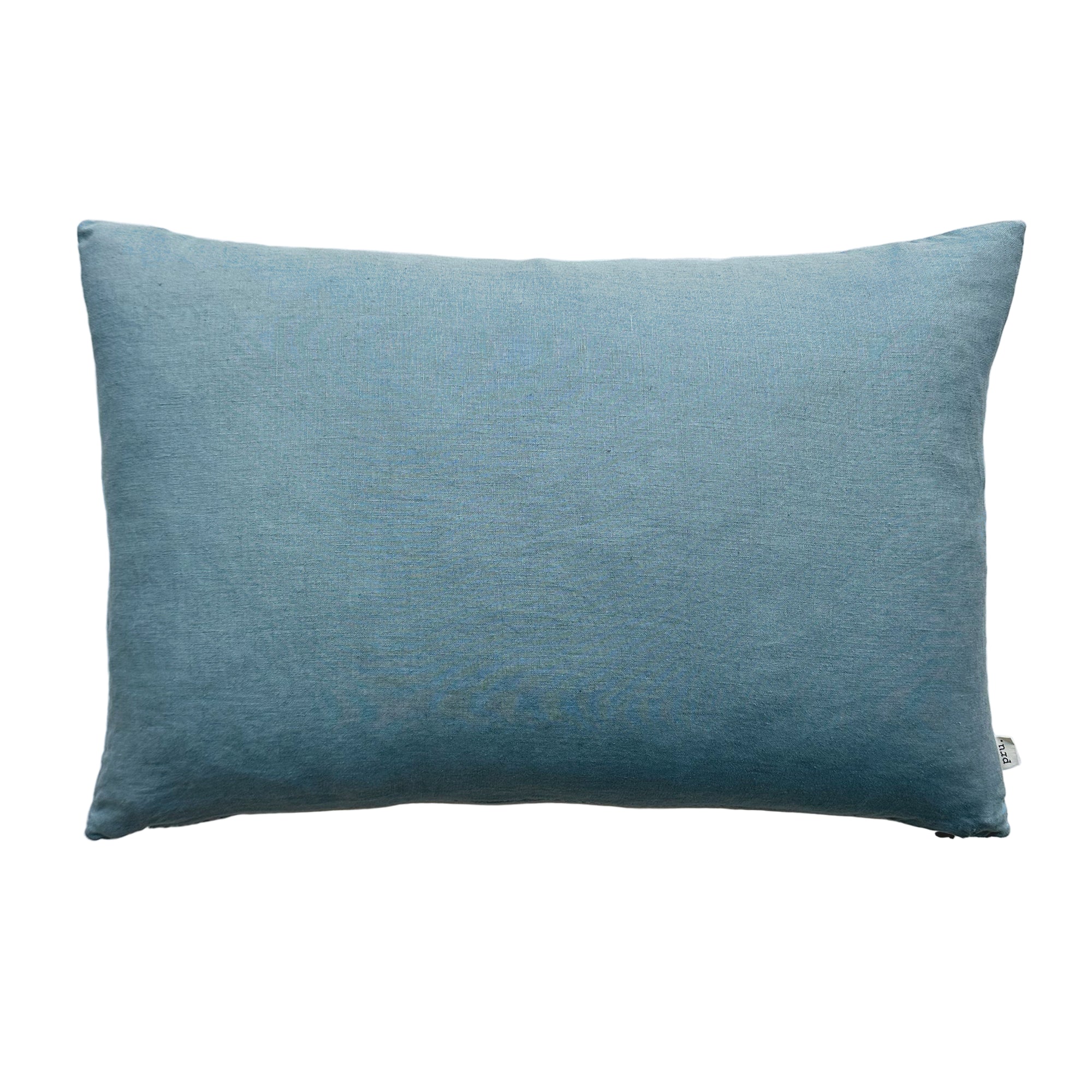 Miller Linen Cushion Duck Egg Blue Lumbar - OEKO-TEX Certified