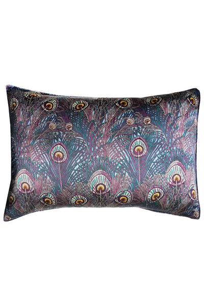 Silk Pillowcase Made With Liberty Fabric Royal Hera Petrol