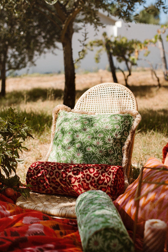 Double Sided Cushion Amina Sand x Mako Grass