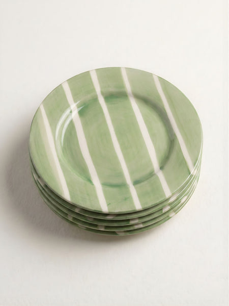 Kiwi Salad Plate - Set of 4