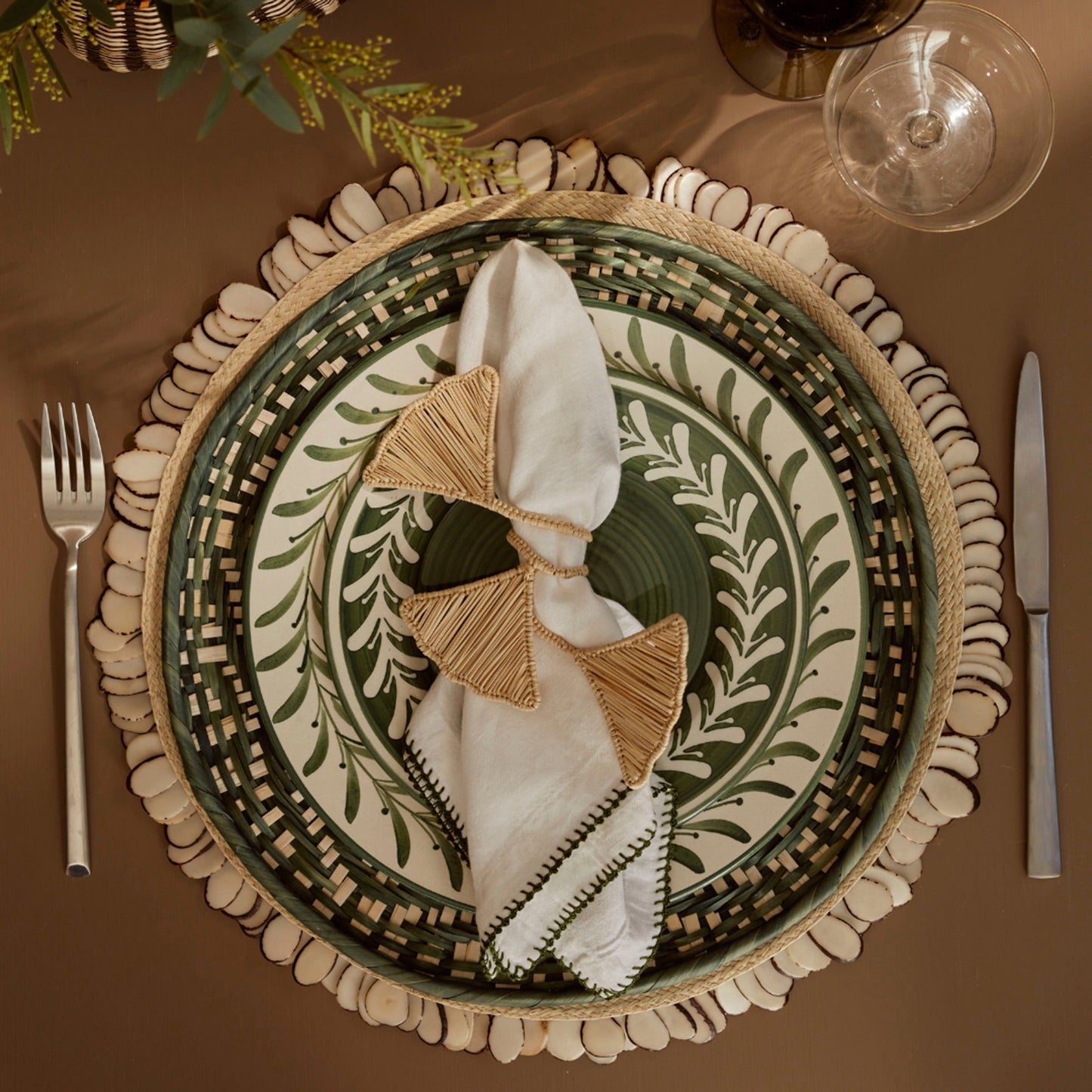 Abanico Napkin Ring
