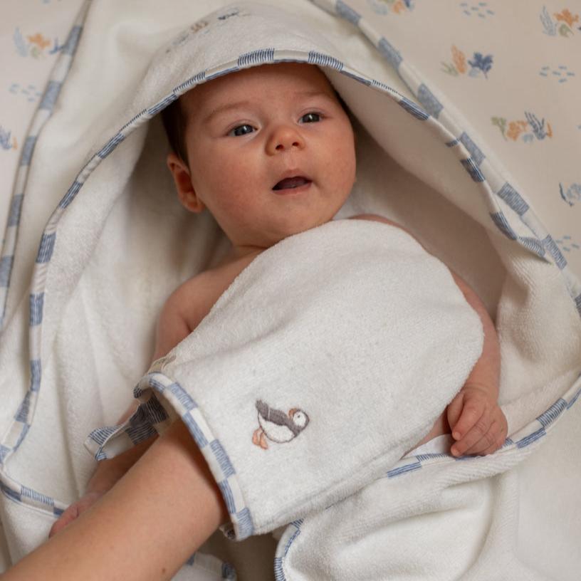 Bath Mitt - Coastline