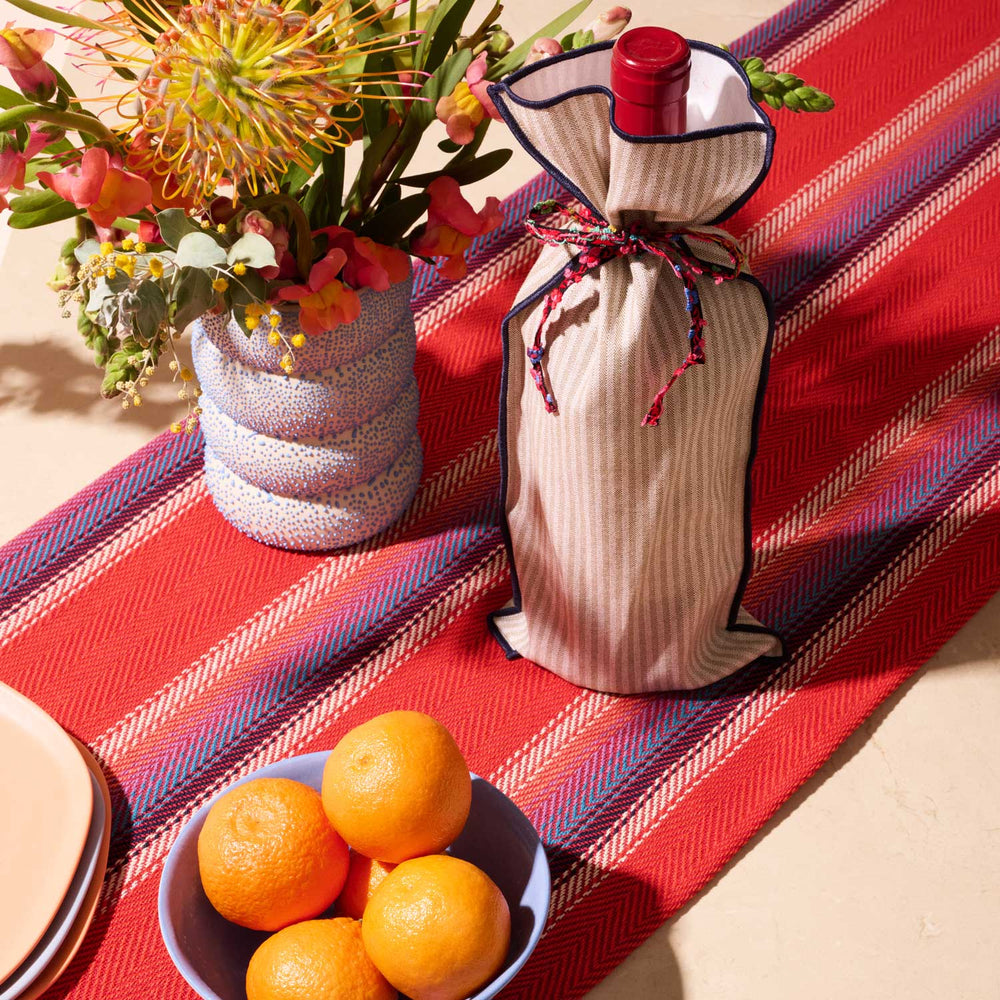 Sandbar Stripe Bottle Bag