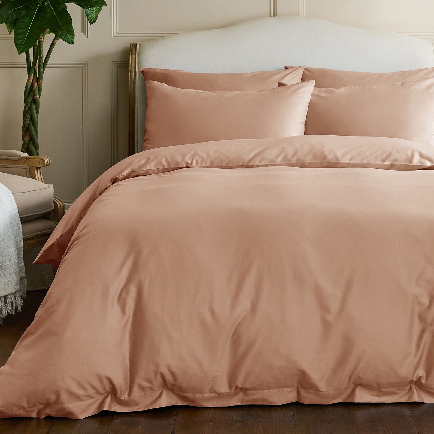 Luxury Organic Cotton Clay Pink Original Bedding Set