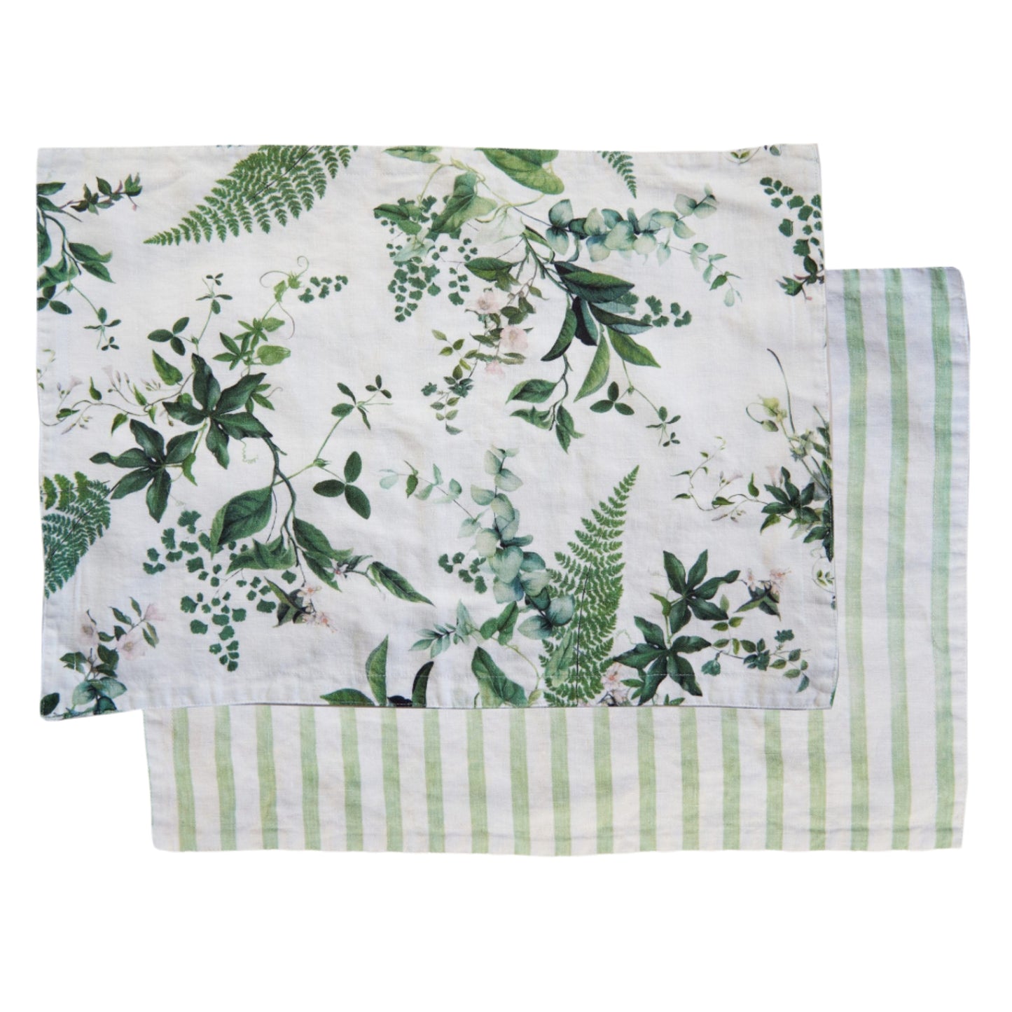 Eden Reversible Linen Placemat