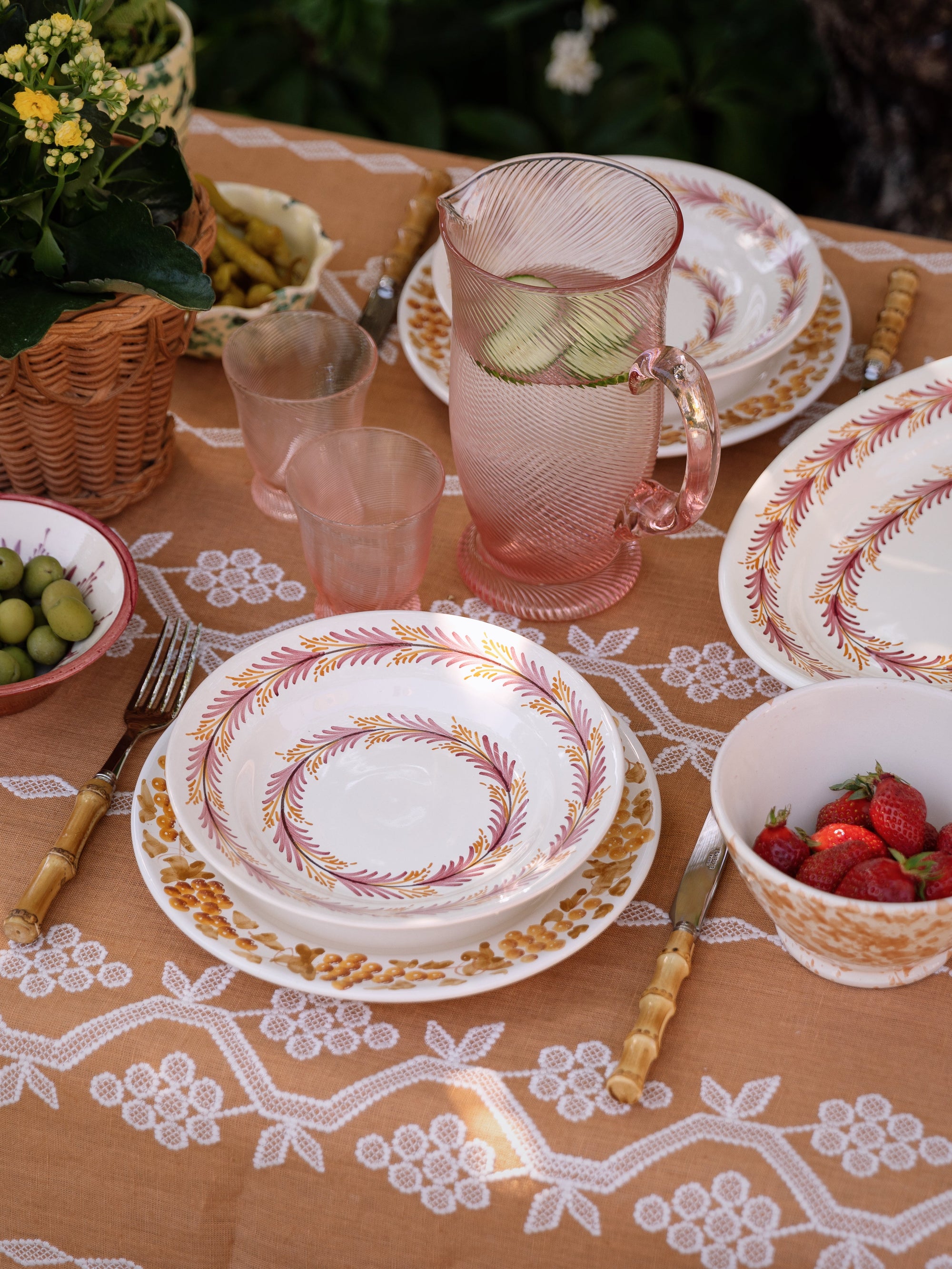 Heather Soup Plate