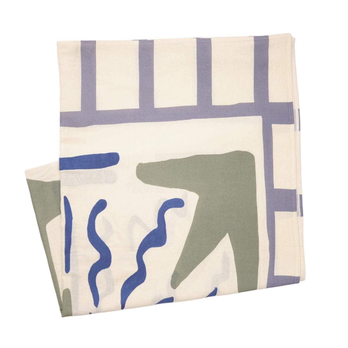 Verde Tile Tablecloth