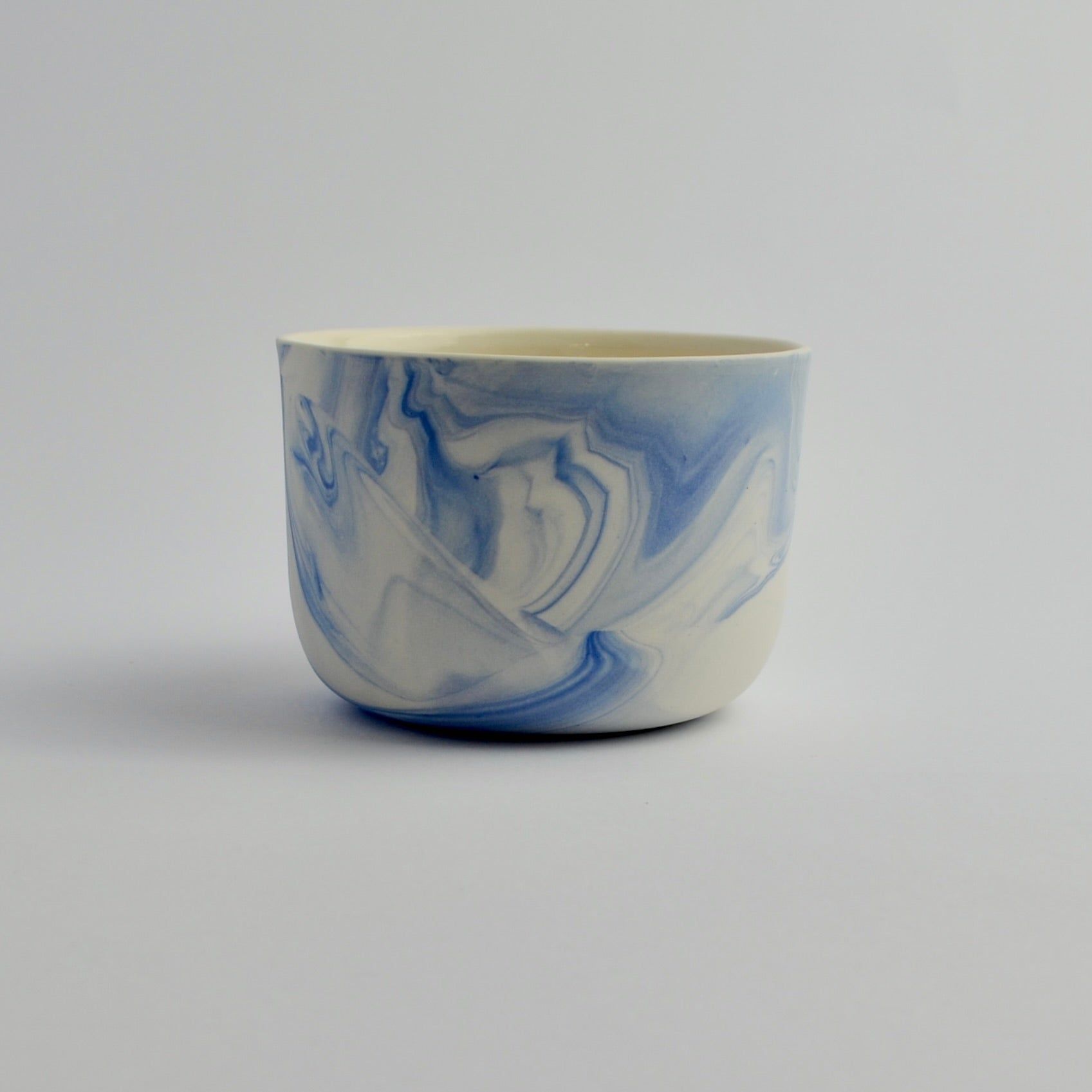 Coffee Cup Deep Blue Marble