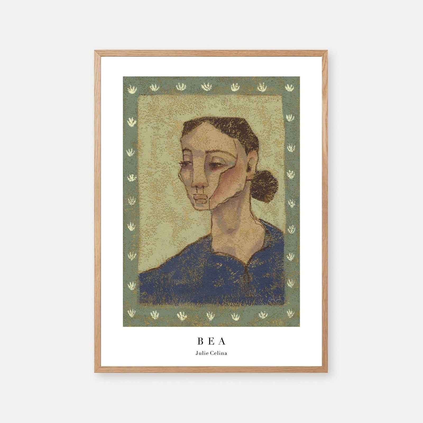 Bea - Portrait Wall Art Print-