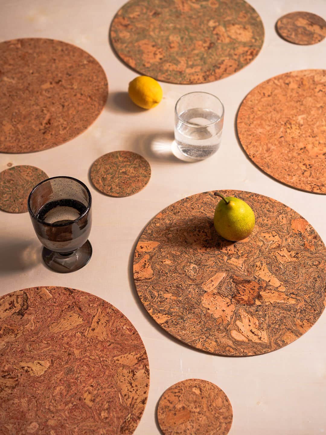 Natural Cork Combo Set