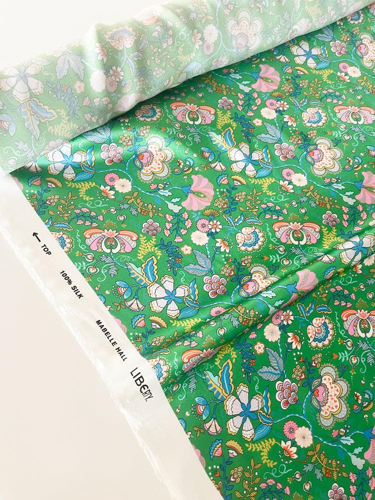 Silk Pillowcase Made With Liberty Fabric Mabelle Hall