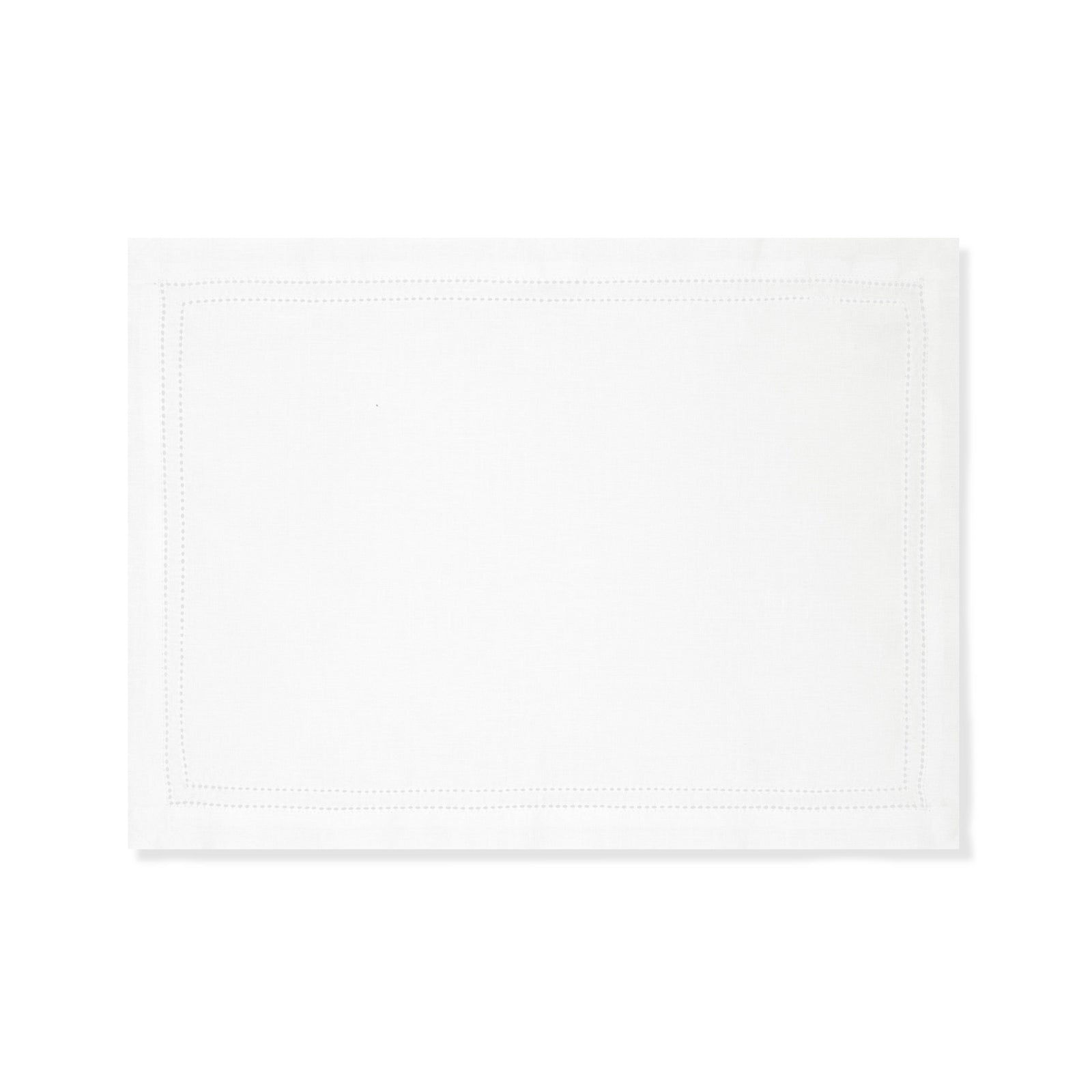 Set of Double Hemstitch Edge Placemats