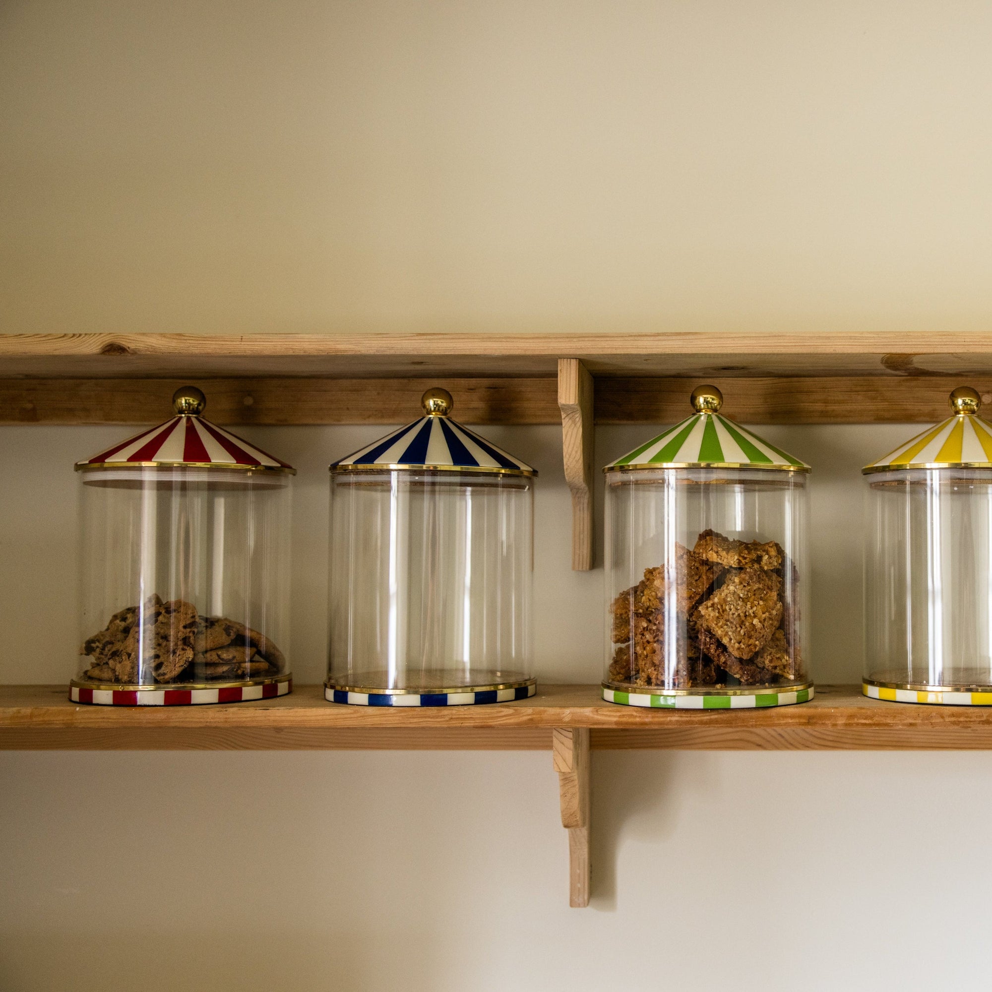 Circus Storage Jar | Extra Large | Black and White