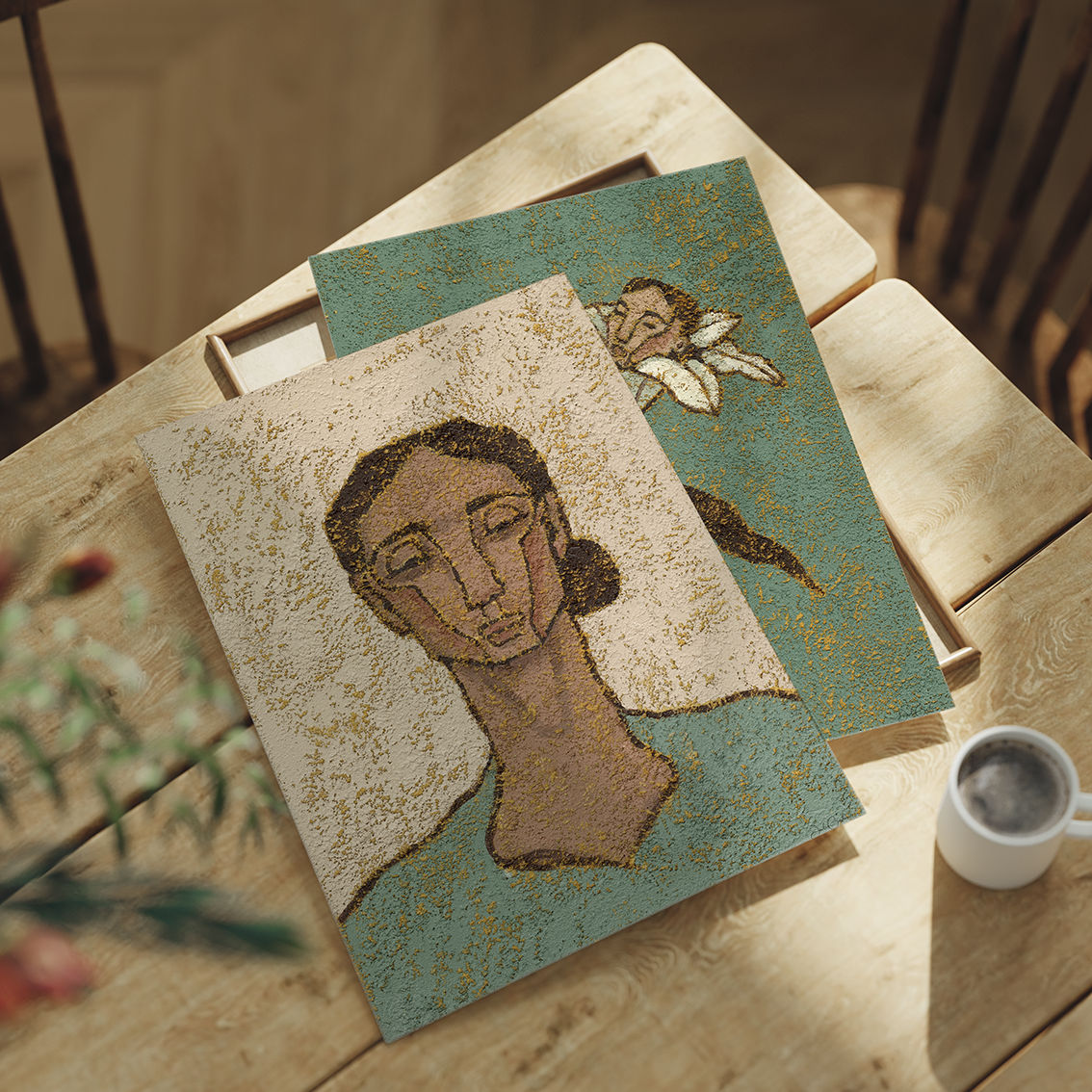 Lilium Candidum - Botanical Art Print