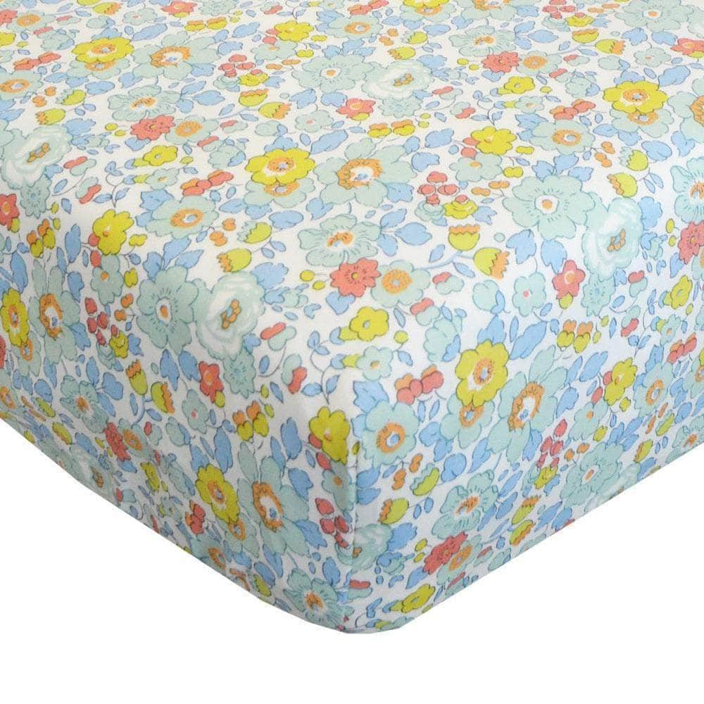 Fitted Sheet Made With Liberty Fabric Betsy Sage