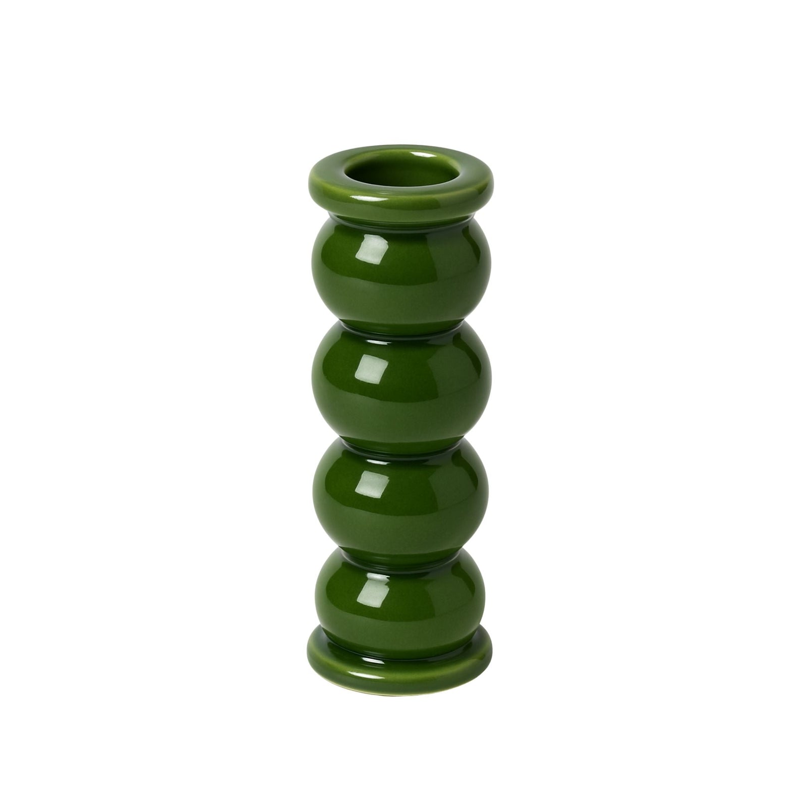 Olaf Candlestick L - Green Forest