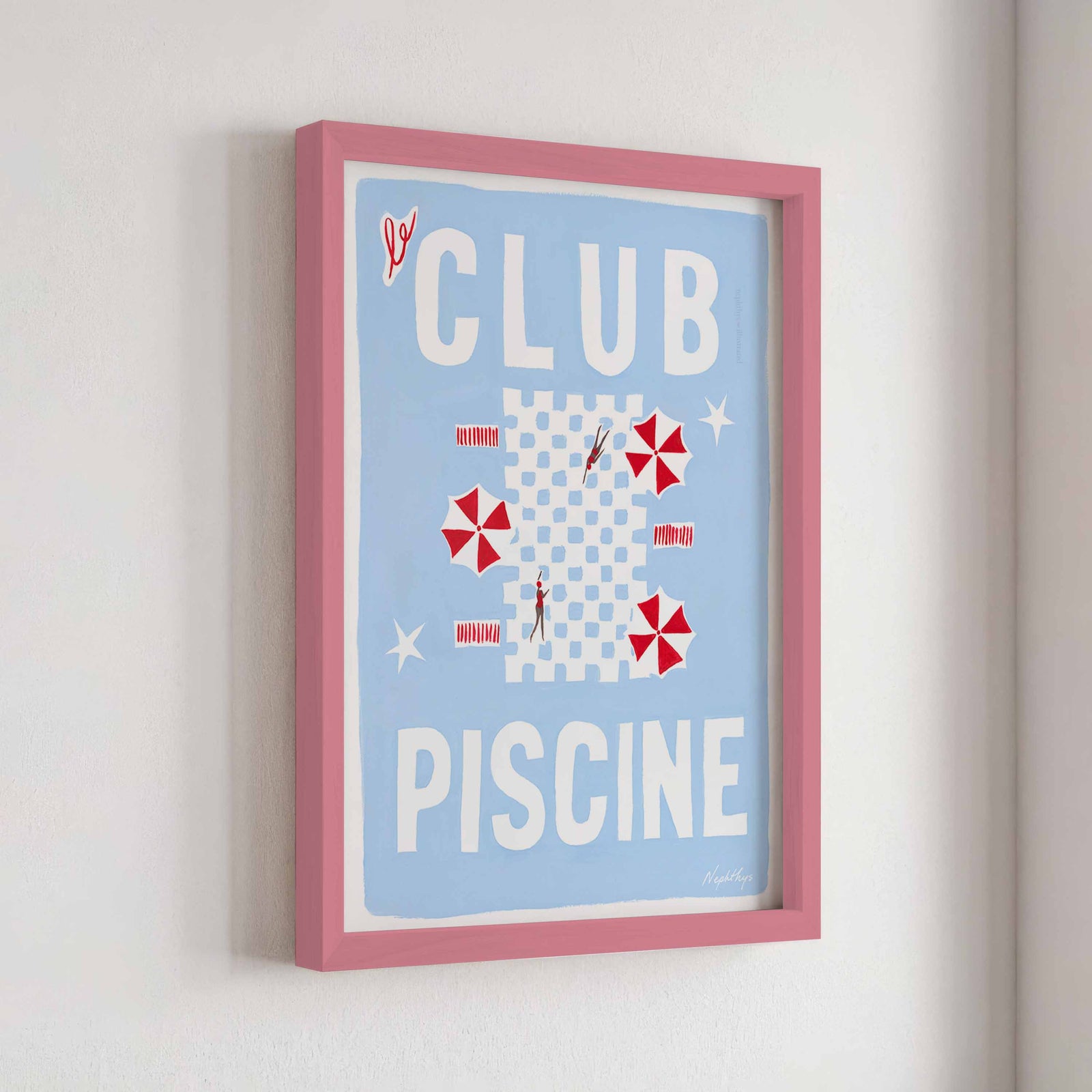 Club Piscine Print