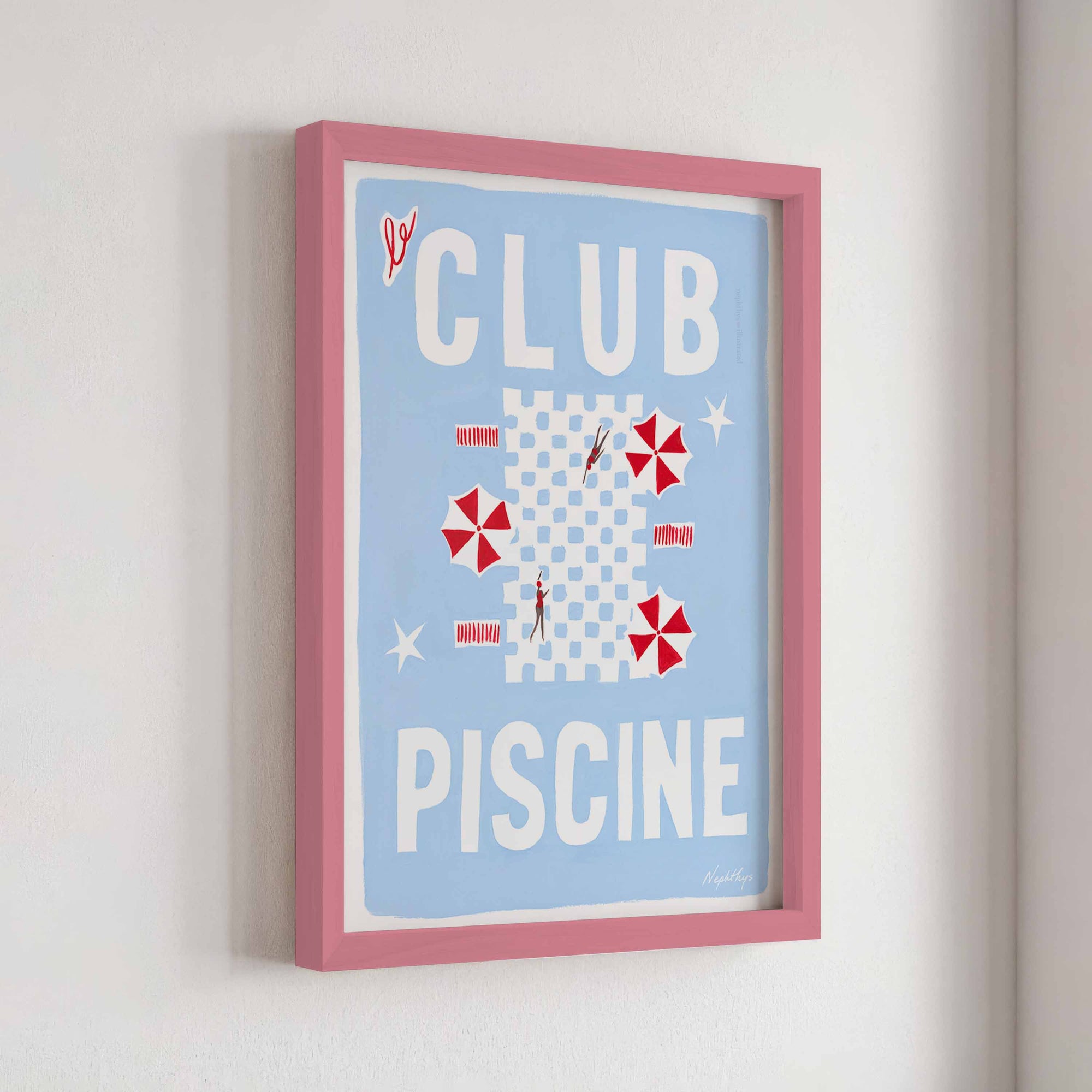 Club Piscine Print