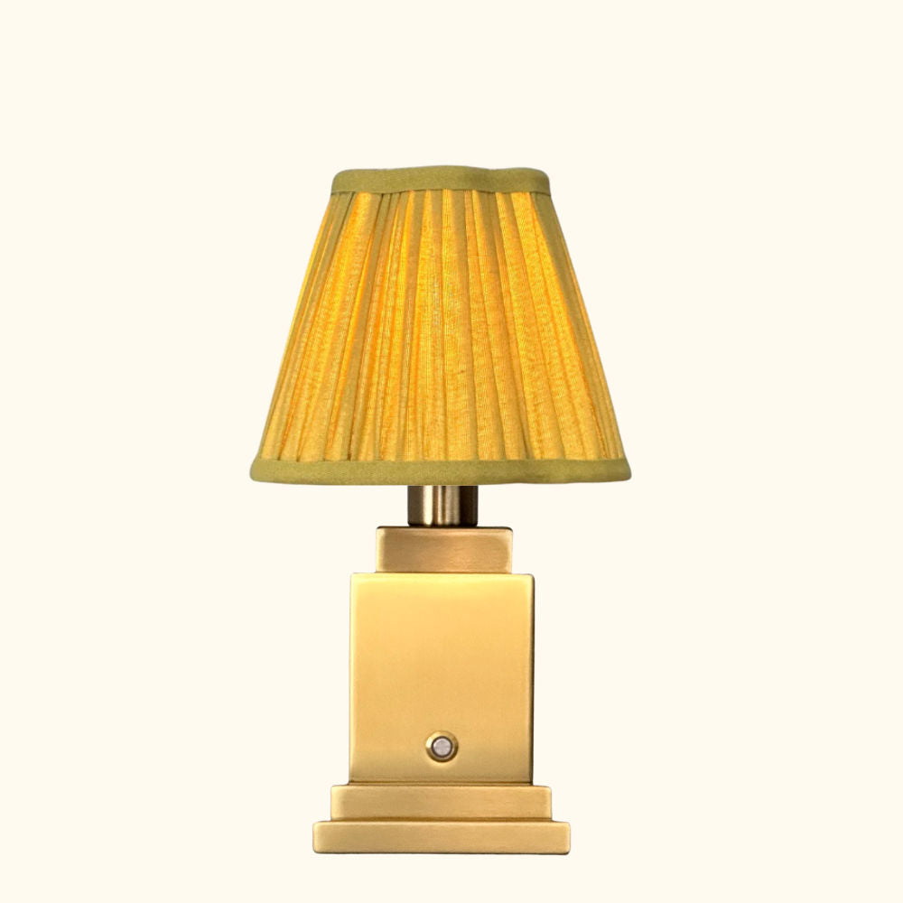 Molly Lamp Yellow Scallop
