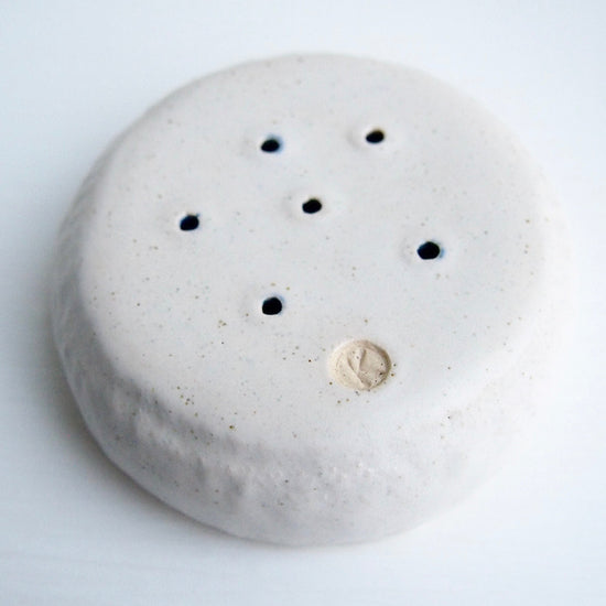 Handmade Royal Blue Ceramic Soap Dish
