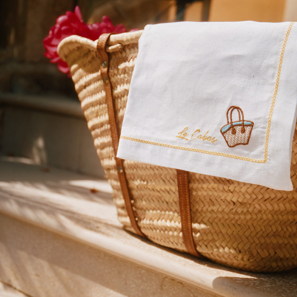 Linen Placemat "Le Cabas"