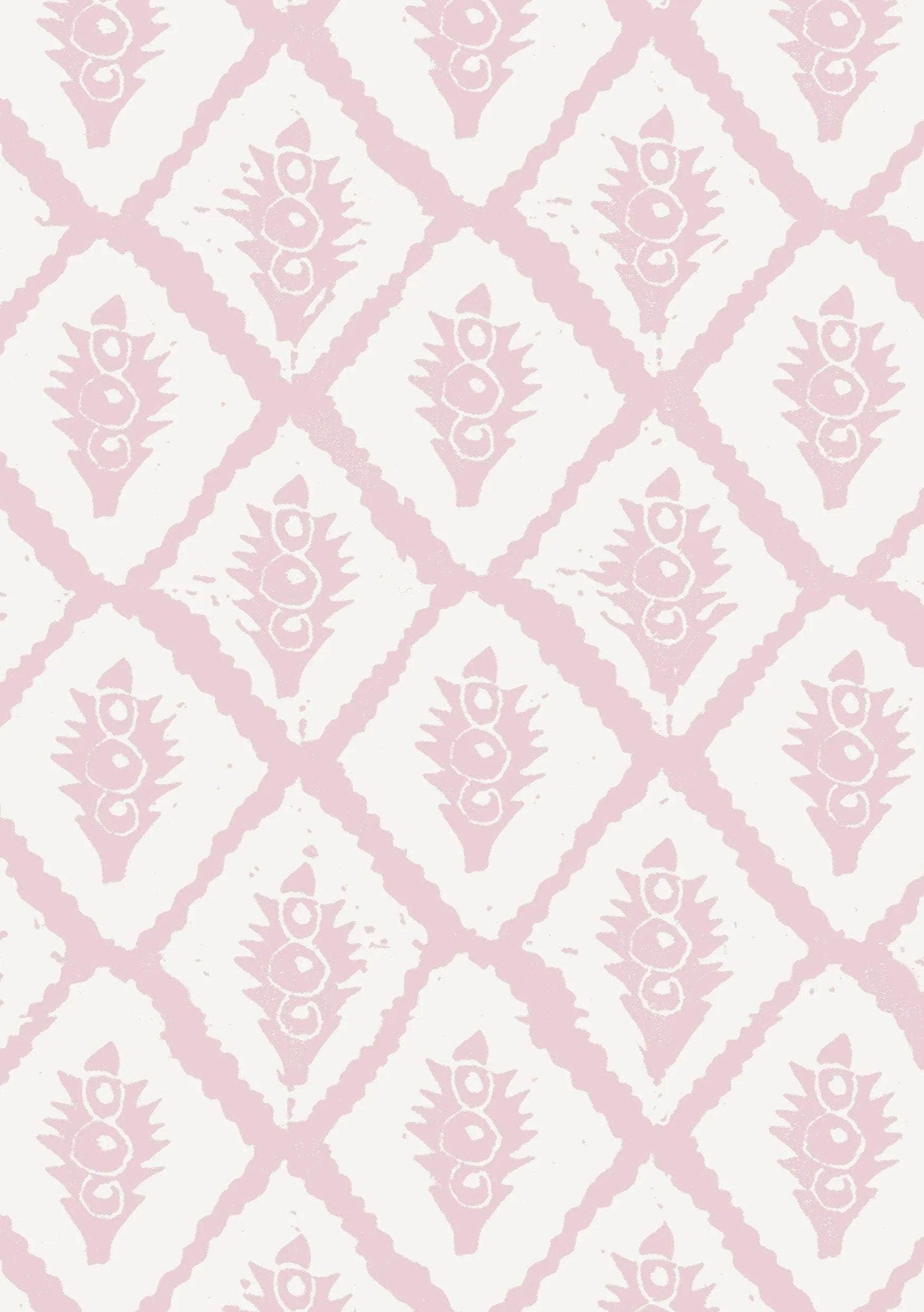 Jaipur Wallpaper - Light Pink